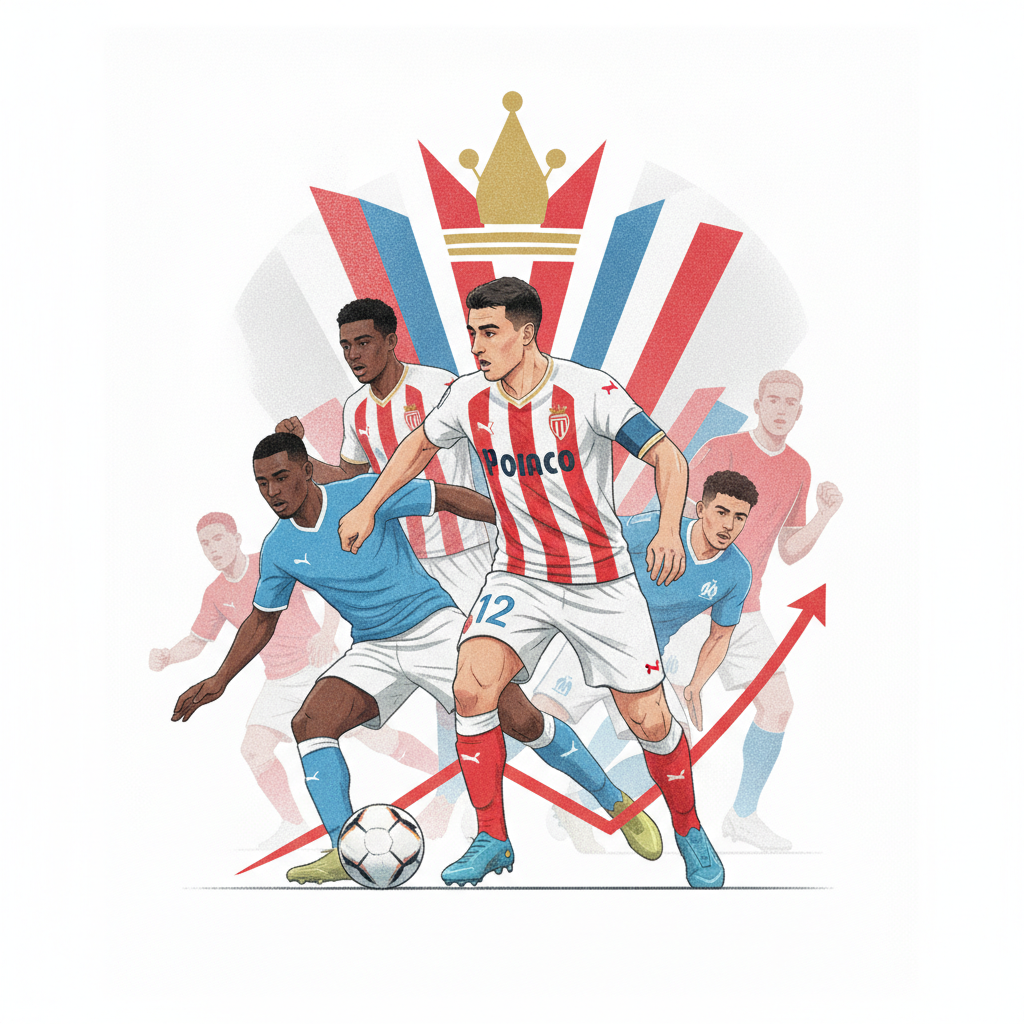 Monaco derrota Marseille, assume liderança do Francês e mantém invencibilidade de Filipe Luís