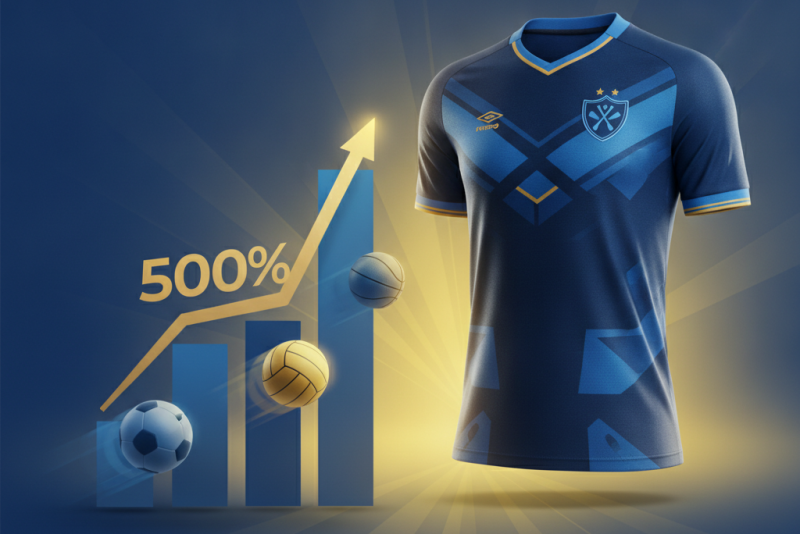 Clube do Remo: Orçamento expande quase 500% em dois anos e uniforme é valorizado